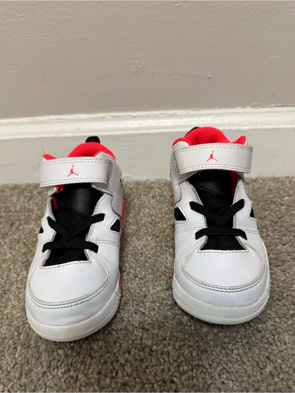 Nike Air Jordan Flight Club ‘91 White infrared DM1687-106 Boys Kids Size US 10C